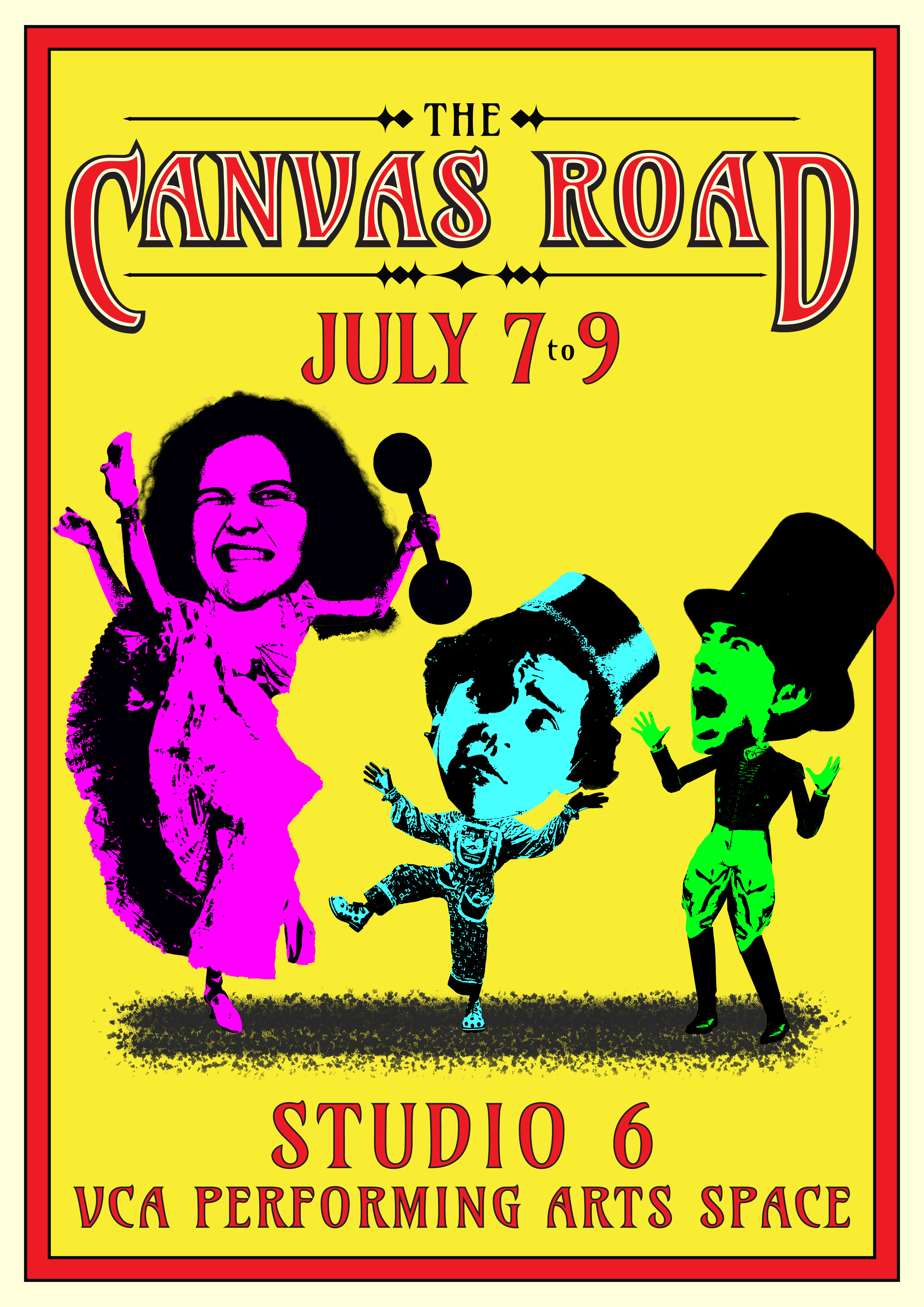The Canvas Road poster design project