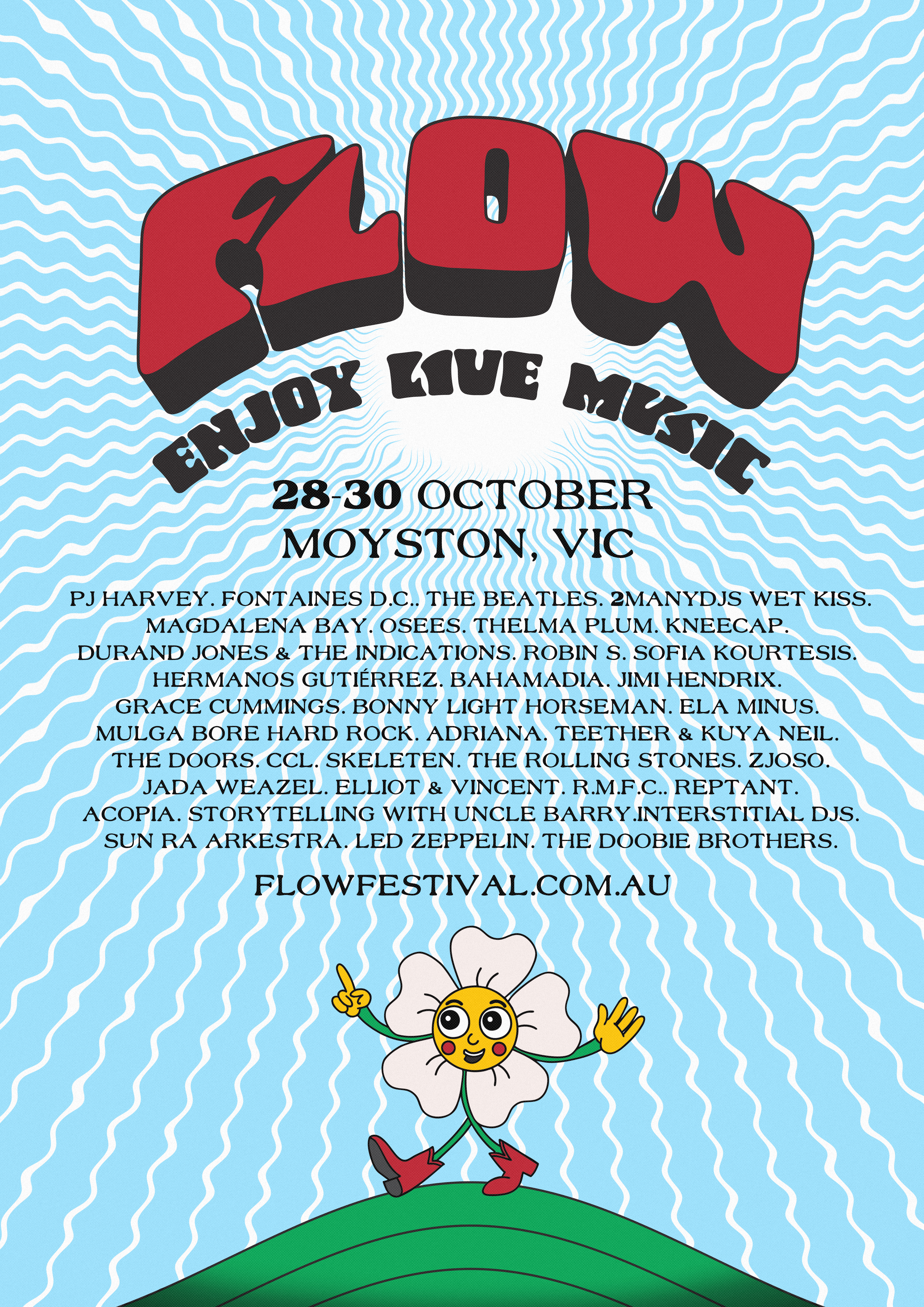 Flow Festival branding system